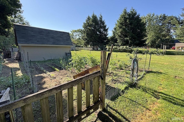 68615 County Road 23, New Paris, IN 46553 - view of yard featuring a vegetable garden