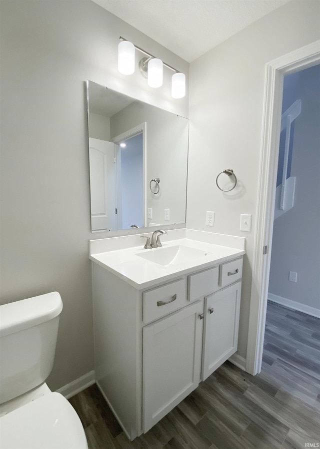 3607 Canal Square Dr Unit 2, New Haven, IN 46774 - bathroom with wood finished floors and vanity