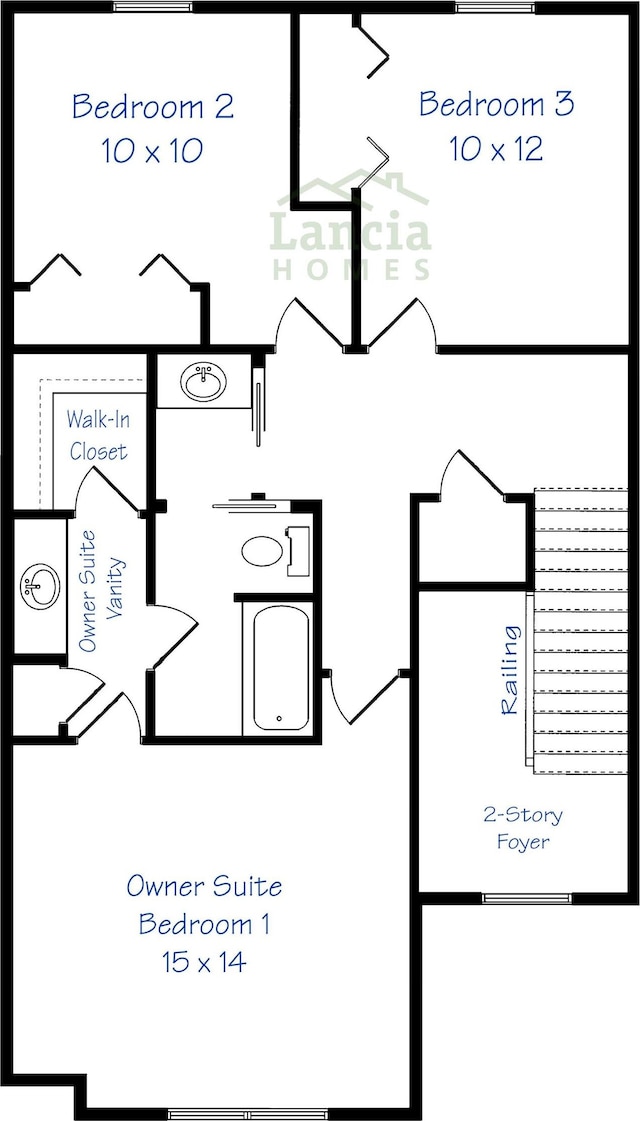 3607 Canal Square Dr Unit 2, New Haven, IN 46774 - view of home floor plan