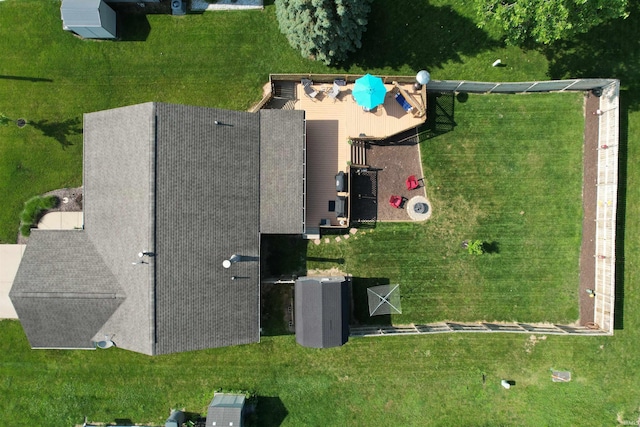 3718 George Washington Rd, Lafayette, IN 47909 - aerial view of property and surrounding area