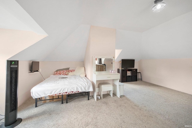 1234 Summit St, New Haven, IN 46774 - bedroom featuring carpet flooring and vaulted ceiling