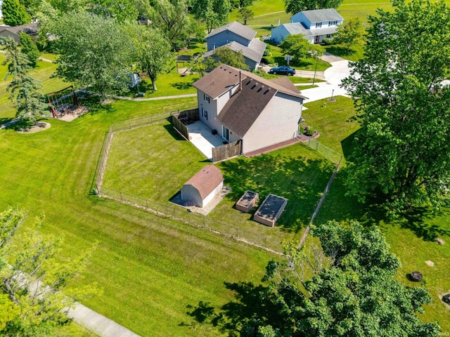 9910 Quachita Ct, Fort Wayne, IN 46804 - view from above of property