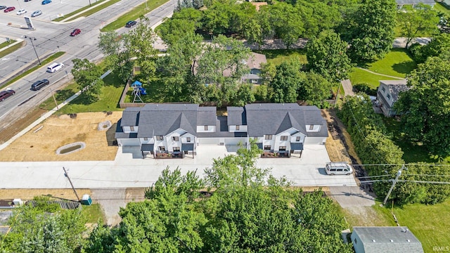 5960/62/64/66 N Clinton St, Fort Wayne, IN 46825 - aerial perspective of suburban area