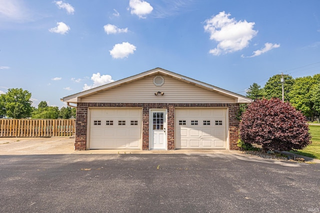 1827 N State Road 257, Otwell, IN 47564 - view of garage