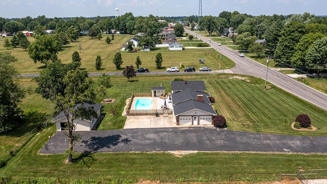 1827 N State Road 257, Otwell, IN 47564 - aerial view of a pool