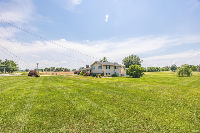 1827 N State Road 257, Otwell, IN 47564 - view of green lawn with a view of countryside