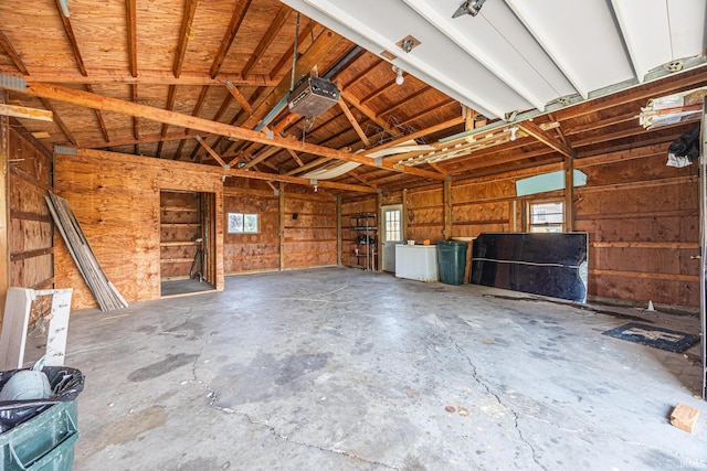 1827 N State Road 257, Otwell, IN 47564 - garage with a garage door opener