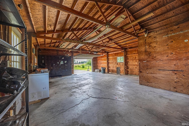 1827 N State Road 257, Otwell, IN 47564 - view of garage