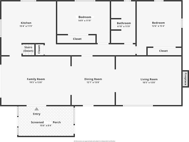 8099 S Breeden Rd, Bloomington, IN 47403 - view of property floor plan