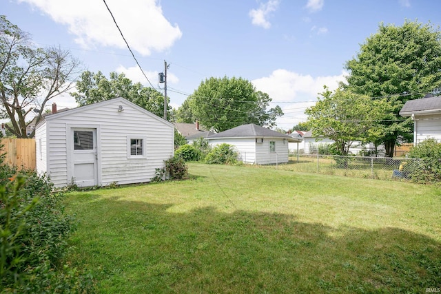 2606 Prast Blvd, South Bend, IN 46628 - view of yard featuring an outdoor structure