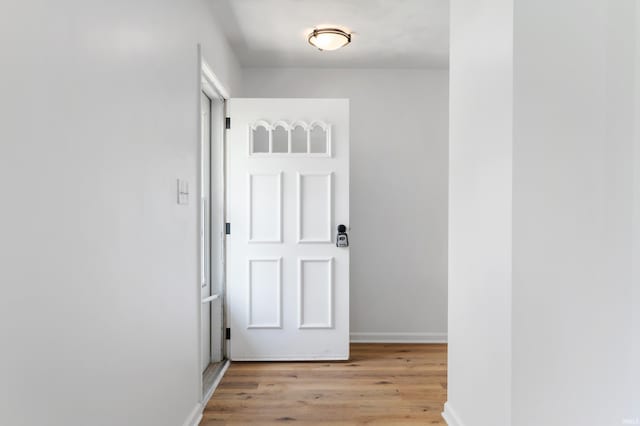 384 Chatham Ct, Union City, IN 47390 - corridor with light wood-style floors and baseboards