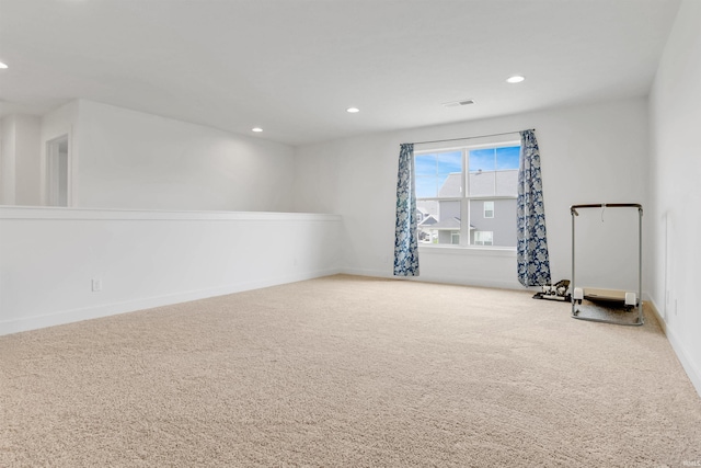 5355 Bloomsbury Ct, Newburgh, IN 47630 - carpeted empty room with recessed lighting
