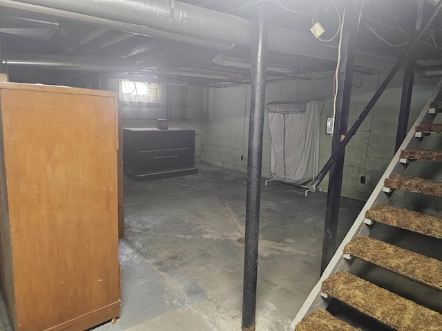 207 E Columbia St, Logansport, IN 46947 - view of unfinished basement