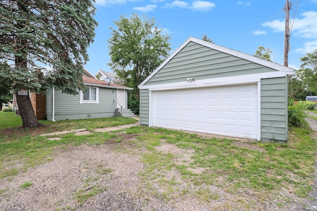 1110 Chalfant St, South Bend, IN 46617 - view of detached garage