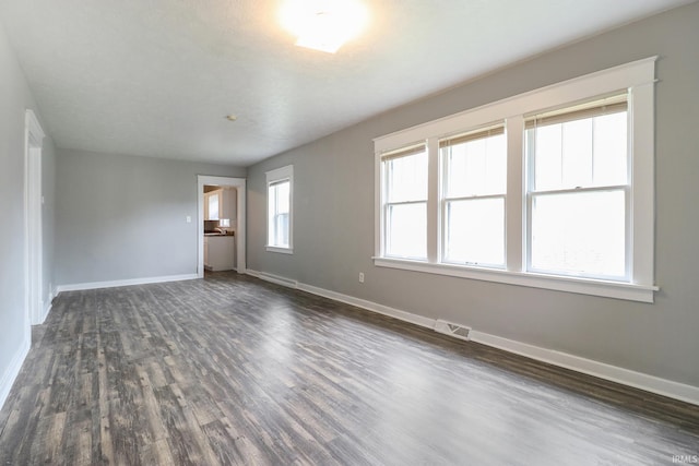 1110 Chalfant St, South Bend, IN 46617 - unfurnished room with dark wood-style flooring