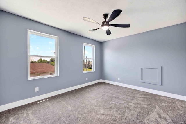 120 Lincoln Ave, Bedford, IN 47421 - spare room with a ceiling fan and carpet