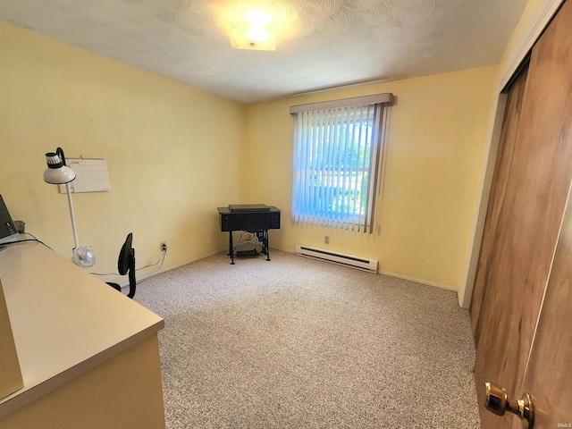 3315 E Paulding Rd, Fort Wayne, IN 46816 - unfurnished office with a baseboard heating unit and carpet