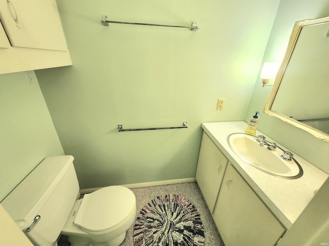 3315 E Paulding Rd, Fort Wayne, IN 46816 - half bathroom with vanity and toilet
