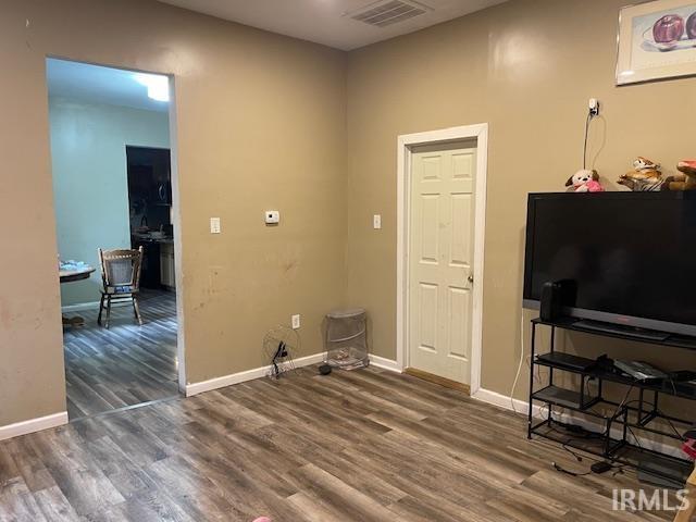1919 Fletcher St, Anderson, IN 46016 - washroom featuring wood finished floors and baseboards