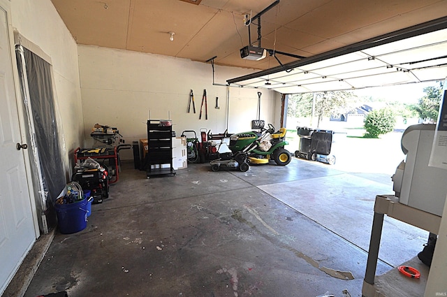 21573 Kern Rd, South Bend, IN 46614 - garage featuring a garage door opener