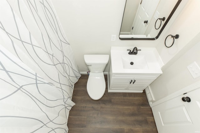 1725 Rainbow Bend Blvd, Elkhart, IN 46514 - bathroom with vanity and wood finished floors