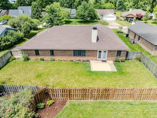 4301 W Friar Dr, Muncie, IN 47304 - aerial perspective of suburban area