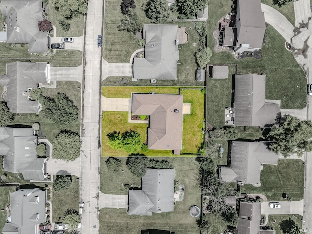 4301 W Friar Dr, Muncie, IN 47304 - aerial perspective of suburban area