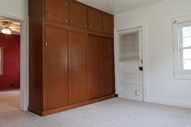 105 W 3rd St, Cannelburg, IN 47519 - unfurnished bedroom with light carpet and a closet