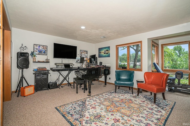 54454 Heron Cove Ln, Elkhart, IN 46516 - office space featuring carpet flooring and recessed lighting