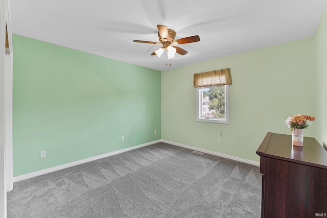 14920 Jasmine Key Ct, Fort Wayne, IN 46814 - carpeted empty room with ceiling fan and baseboards