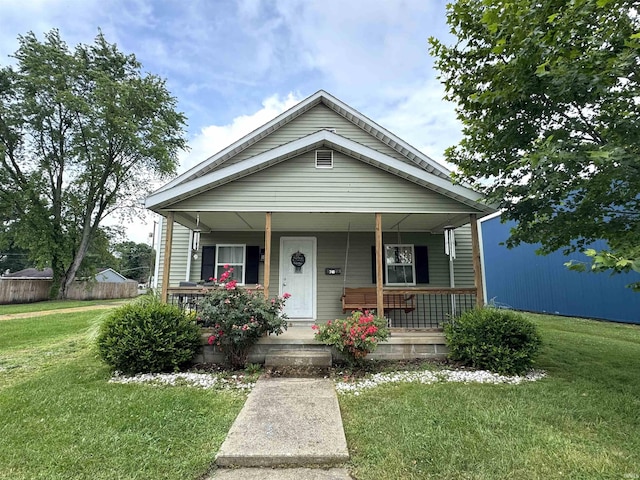 740 NW 3rd St, Linton, IN 47441 - view of front of property with a porch