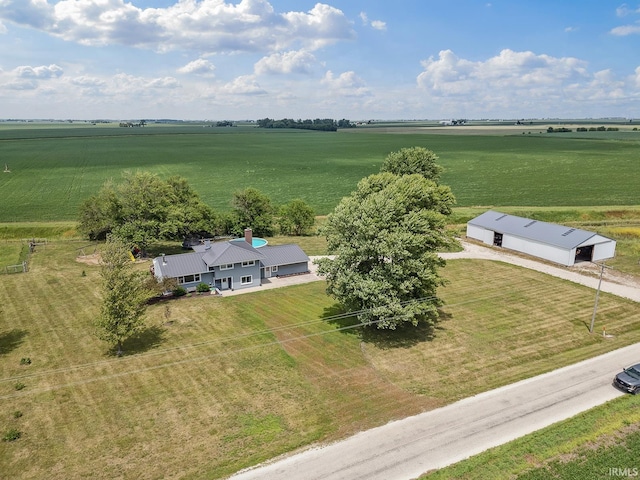 10227 E 500 S, Otterbein, IN 47970 - aerial view of sparsely populated area with a pastoral area