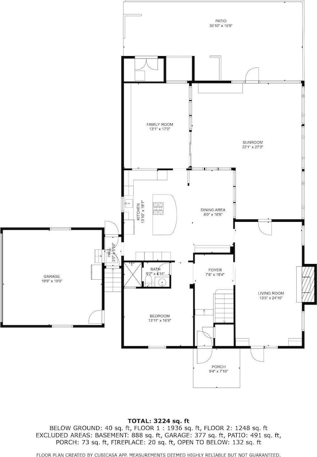 1144 N Warwick Rd, Muncie, IN 47304 - view of property floor plan