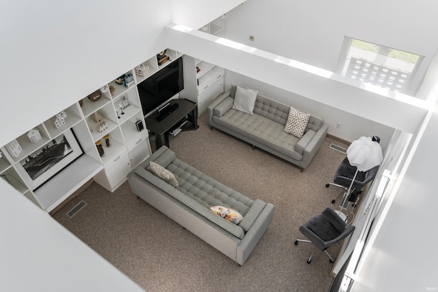 1144 N Warwick Rd, Muncie, IN 47304 - view of carpeted living area