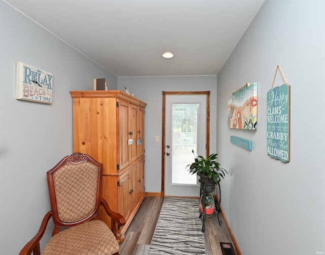 7015 W 700 N, Winamac, IN 46996 - doorway featuring light wood finished floors and recessed lighting