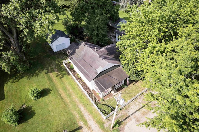113 E High St, Redkey, IN 47373 - view from above of property