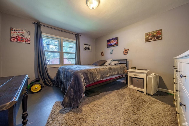 401 W Third St, Fairmount, IN 46928 - bedroom with baseboards