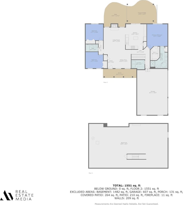 55359 Falling Water Dr, Elkhart, IN 46514 - view of property floor plan