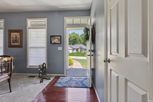 55359 Falling Water Dr, Elkhart, IN 46514 - entryway featuring baseboards