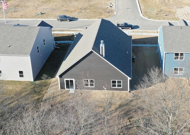 2057 Abbey Ln, Columbus, IN 47201 - aerial view of property and surrounding area