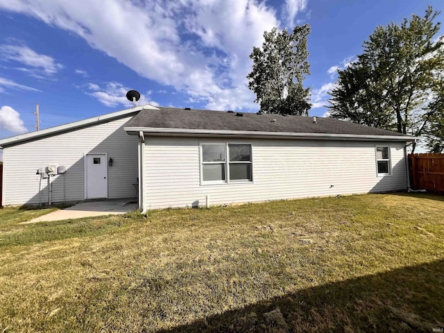 3563 County Road 40a, Auburn, IN 46706 - rear view of property with a patio and a shingled roof