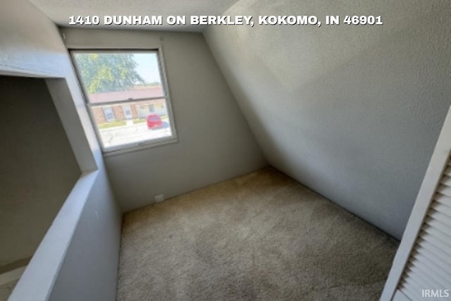1410 Dunham On Berkley, Kokomo, IN 46901 - additional living space featuring carpet and lofted ceiling
