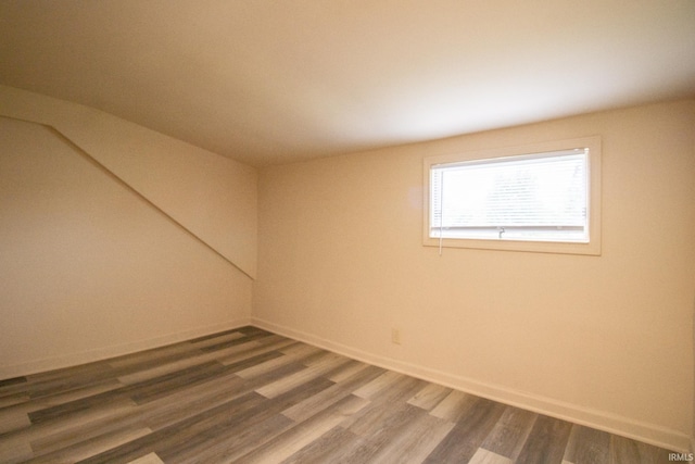 1210 W Hickory St, Union City, IN 47390 - spare room featuring wood finished floors and baseboards