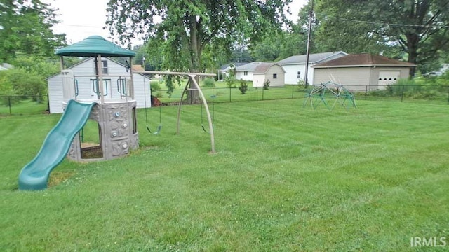 716 Kimmell Rd, Vincennes, IN 47591 - view of jungle gym