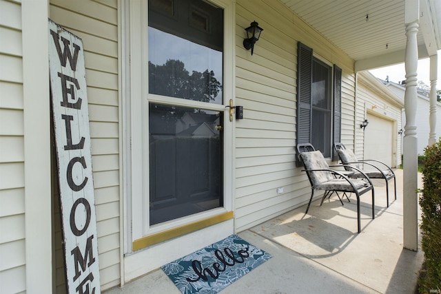 2233 Pine Creek Ct, South Bend, IN 46628 - property entrance featuring a porch