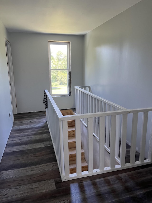640 N Flint Rd, Angola, IN 46703 - stairway featuring wood finished floors