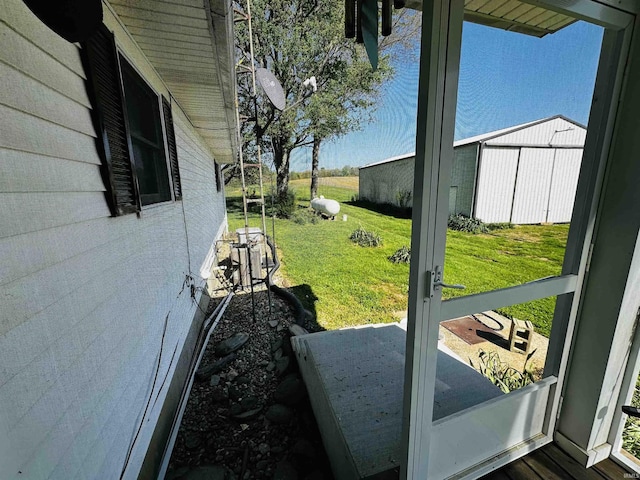 3886 N 1300 E, Loogootee, IN 47553 - view of grassy yard