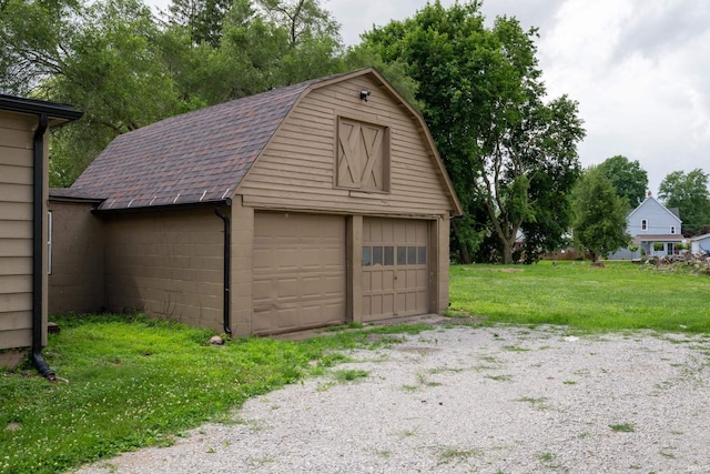 1201 Canal St, New Haven, IN 46774 - view of detached garage