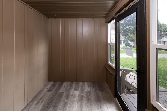 1201 Canal St, New Haven, IN 46774 - unfurnished sunroom with healthy amount of natural light