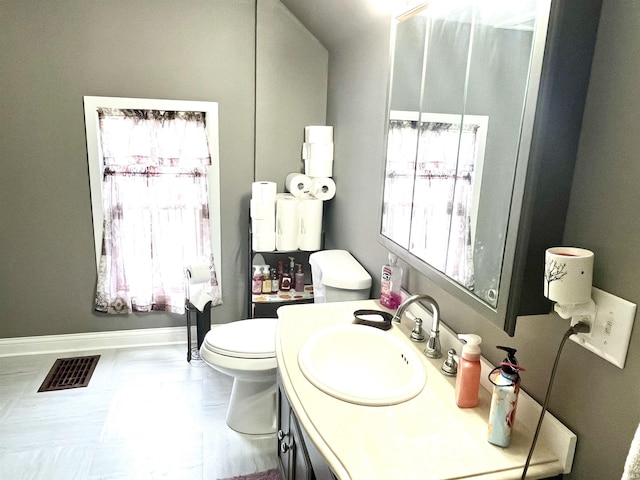 946 S 23rd St, South Bend, IN 46615 - bathroom featuring vanity and toilet